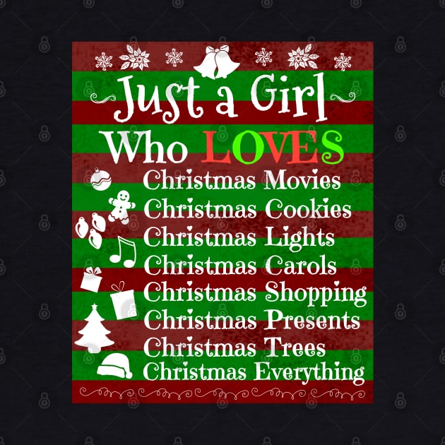 Just a Girl who loves Christmas and Cookies and shopping and movies and lights and Christmas trees by Timeforplay